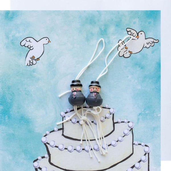 heiraten Mann Mann Farbe