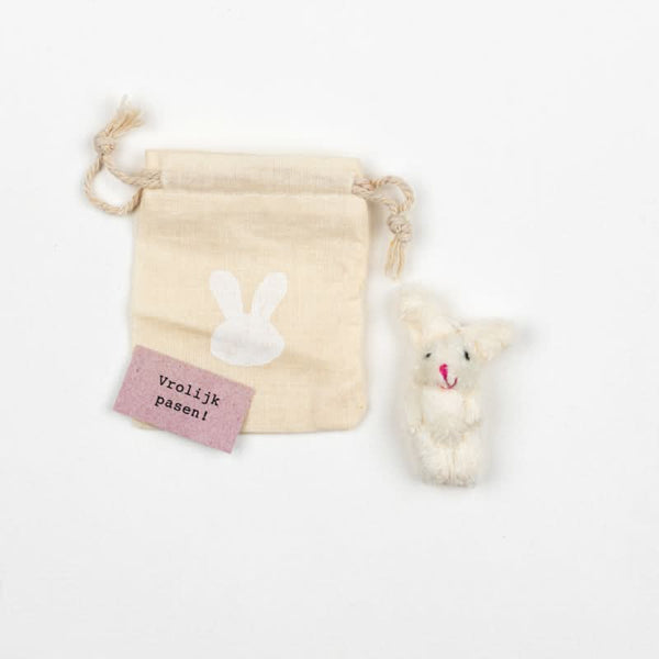 Kaninchen im Sack Frohe Ostern