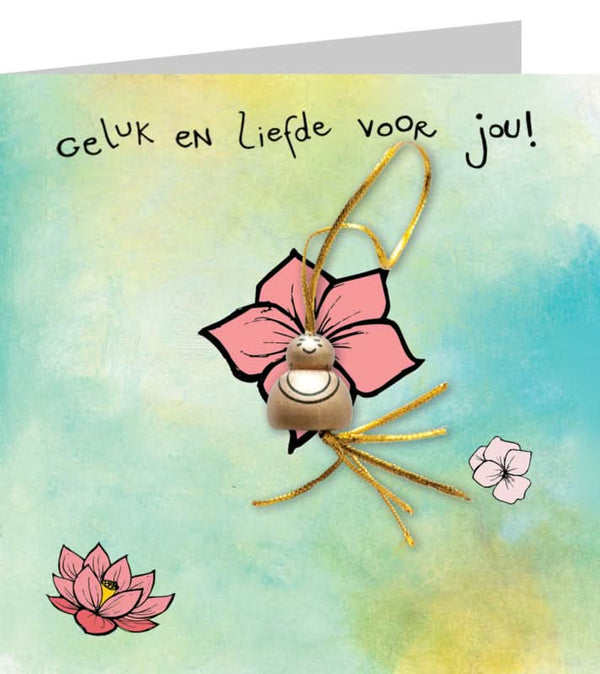 Glückskarte: Buddha