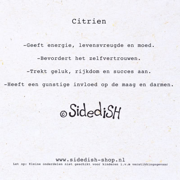 Edelsteen kaart Citrien