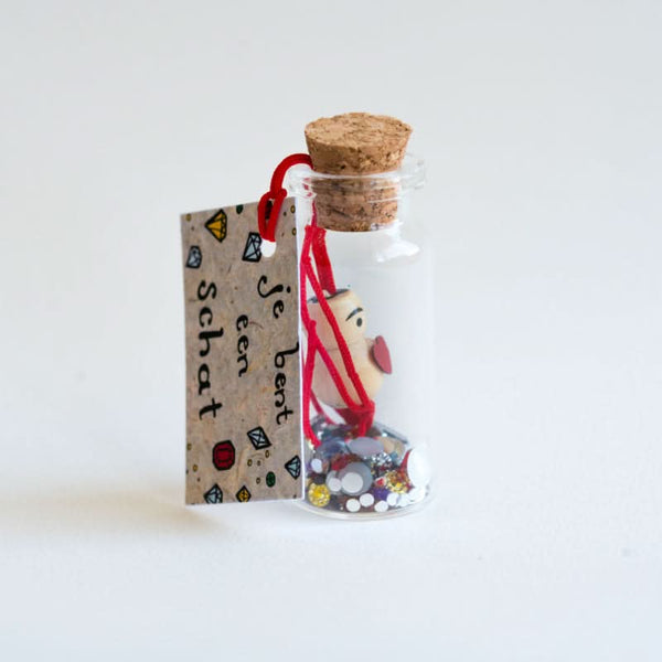 Geluksflesje je bent een schat