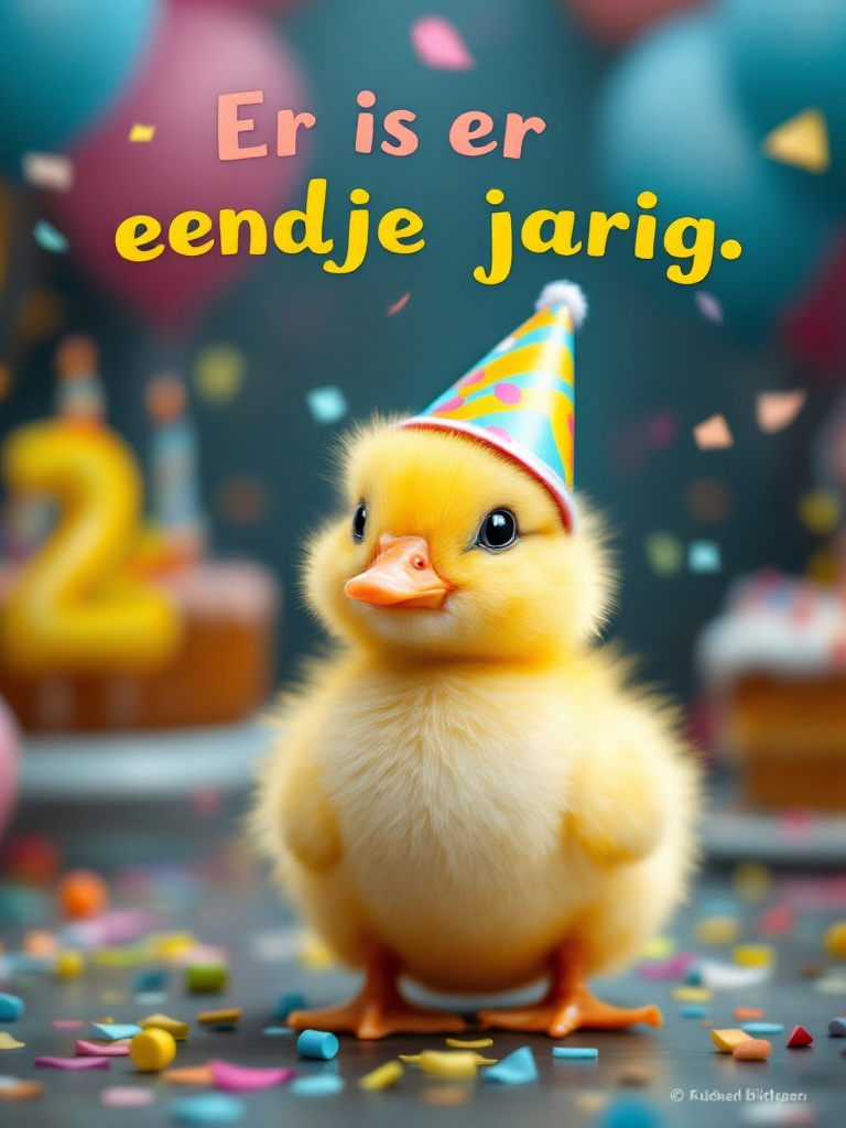 Giga Eendje jarig