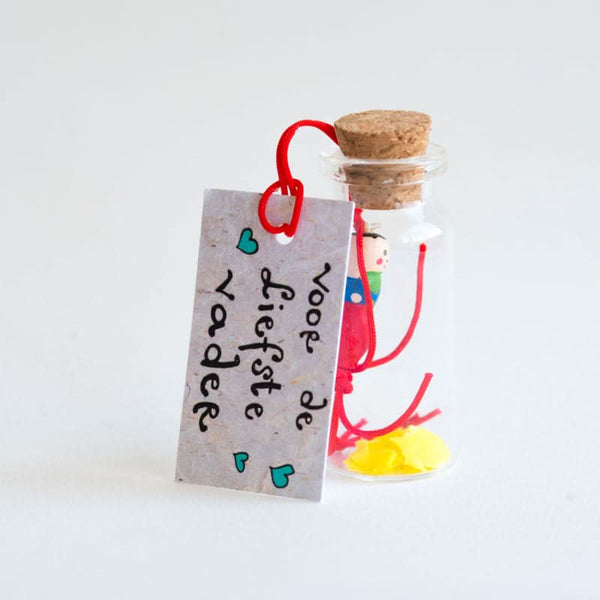 Geluksflesje liefste vader