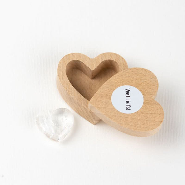 Harten doosje Bergkristal