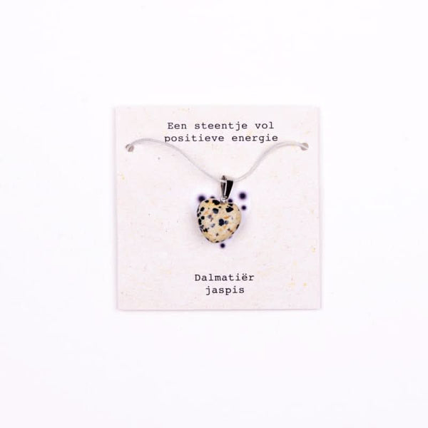 Stein voller positiver Energie - Dalmatinerjaspis