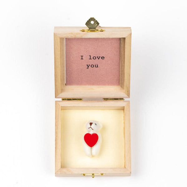 Bier in Holzkiste liebe dich