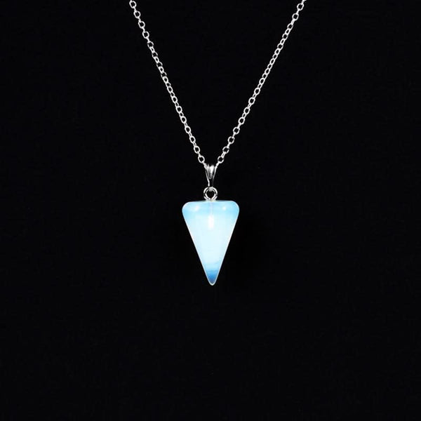 Opalit Pendel Halskette