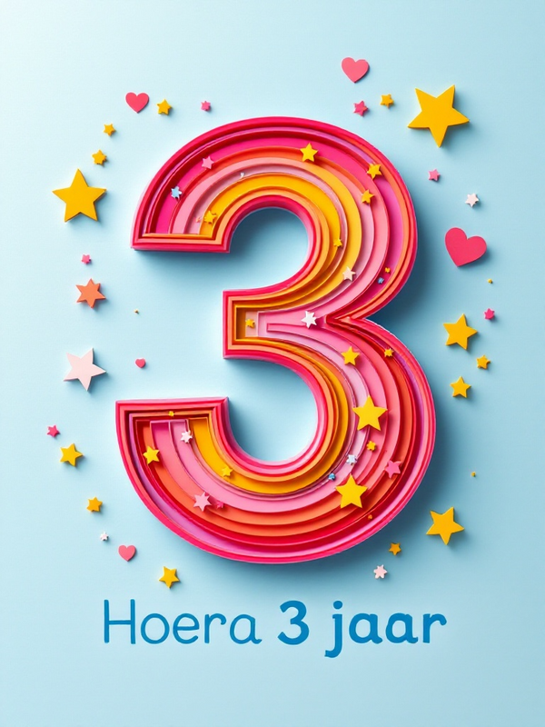 Giga kaart 3 jaar