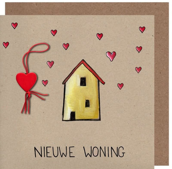 Grußkarte Kraft neues Zuhause