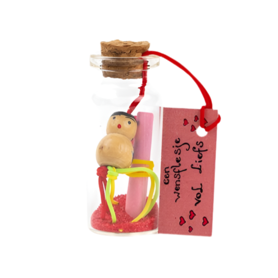 Wensflesje vol liefde