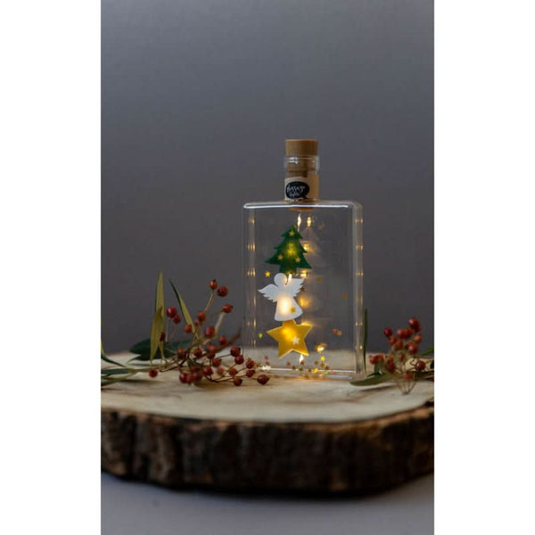 Message lumineux de Noël