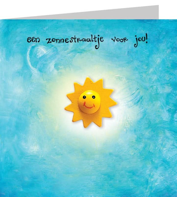 Glückskarte: Sonnenstrahl