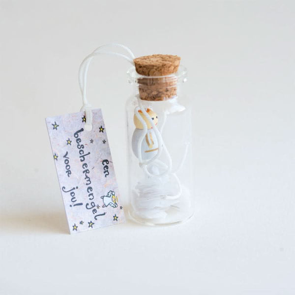 Geluksflesje beschermengel voor jou sidedish-shop