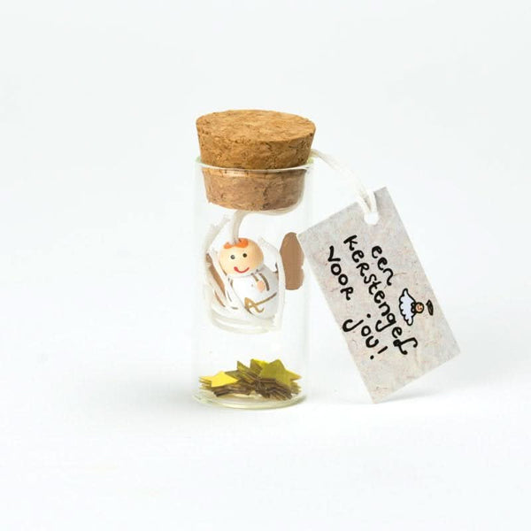 Bouteille d'ange de Noël