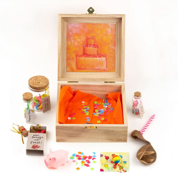 Geburtstagsgeschenkpaket