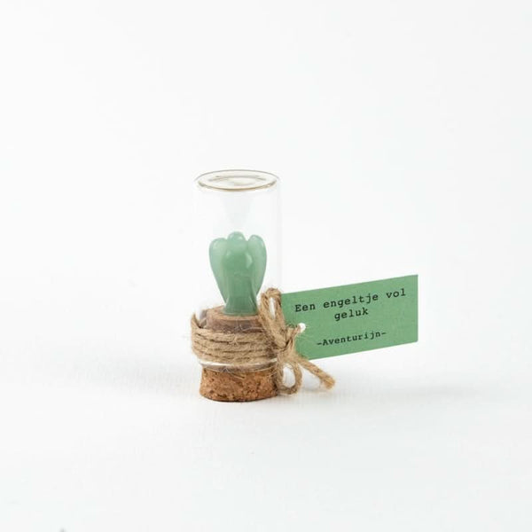 Ange plein de bonheur - Aventurine