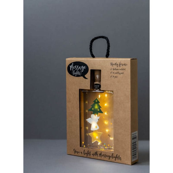 Message lumineux de Noël