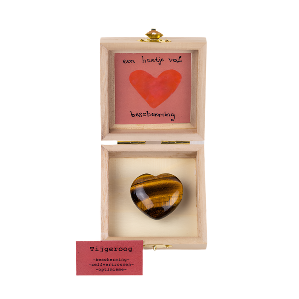 Hartje bescherming Tijgeroog