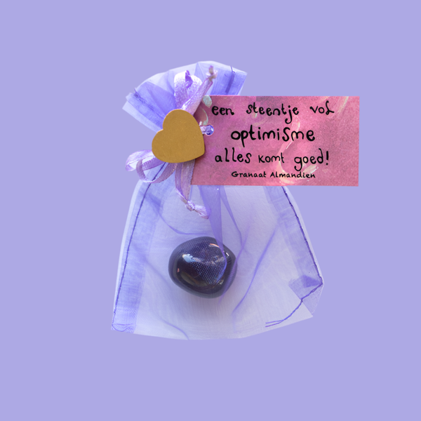 Stein voller Optimismus