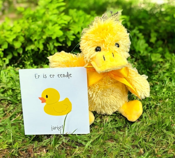 Knuffel je bent mij er eendje
