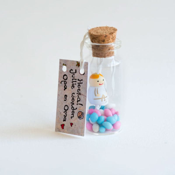 Opa en oma geluksflesje sidedish-shop