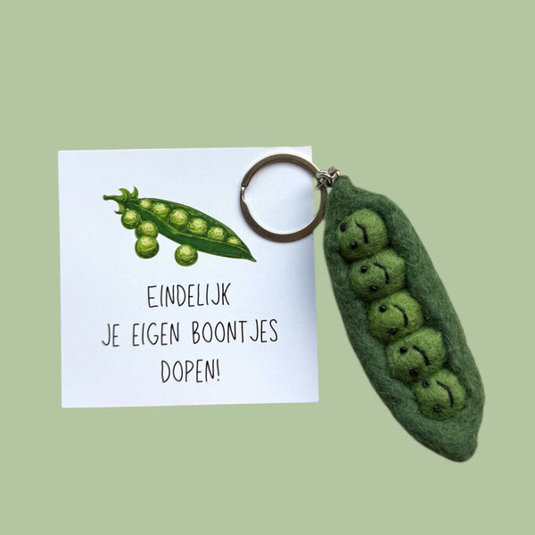 Sleutelhanger boontje