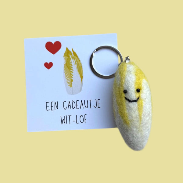 Sleutelhanger witlof