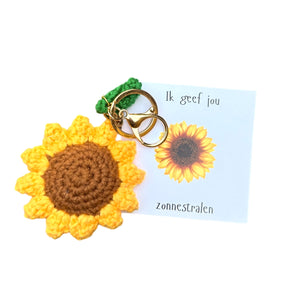 Sleutelhanger ik stuur jou zonnestralen