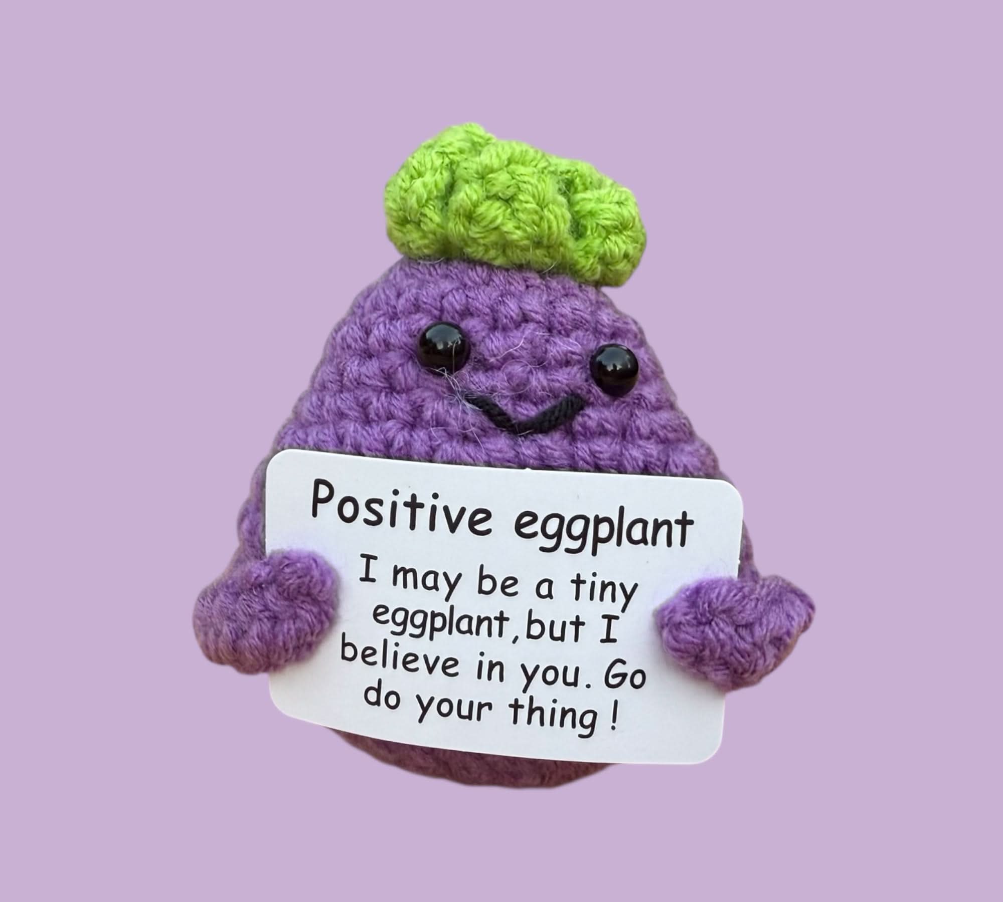 Positive eggplant