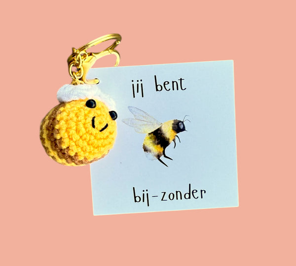 Sleutelhanger bij-zonder