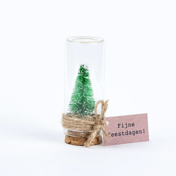 Sapin de Noël bouteille vert pin