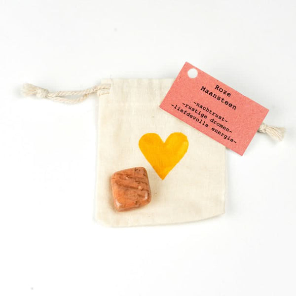 Kuschelstein - Rosa Mondstein