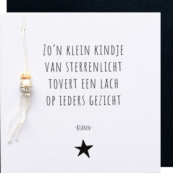 Buchstaben Sternenlicht