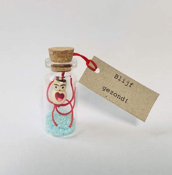 Geluksflesje Blijf gezond