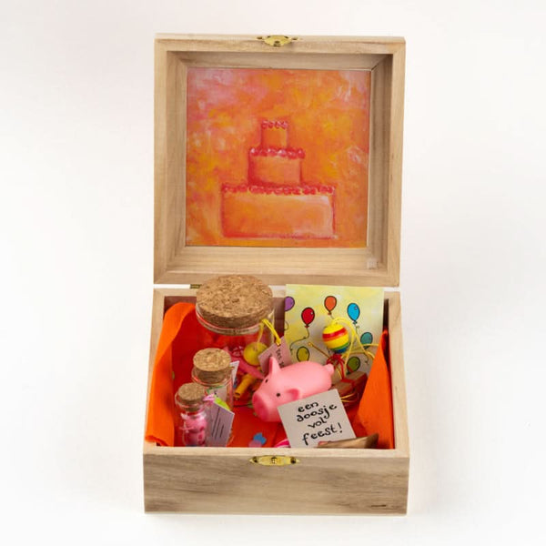 Geburtstagsgeschenkpaket