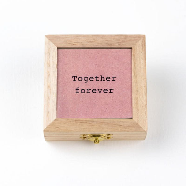 Couple d'ours dans une boîte