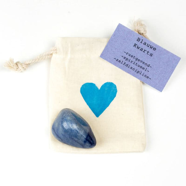 Kuschelstein - Blauquarz