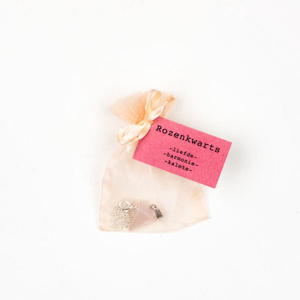 Pendelkette Rosenquarz