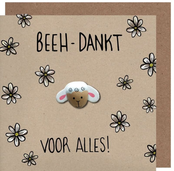 Grußkarte beeh-dankt kraft