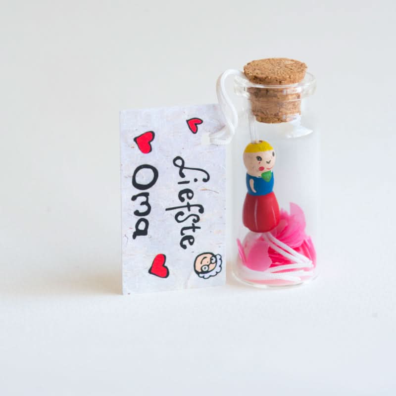 Glücksflasche liebste Oma