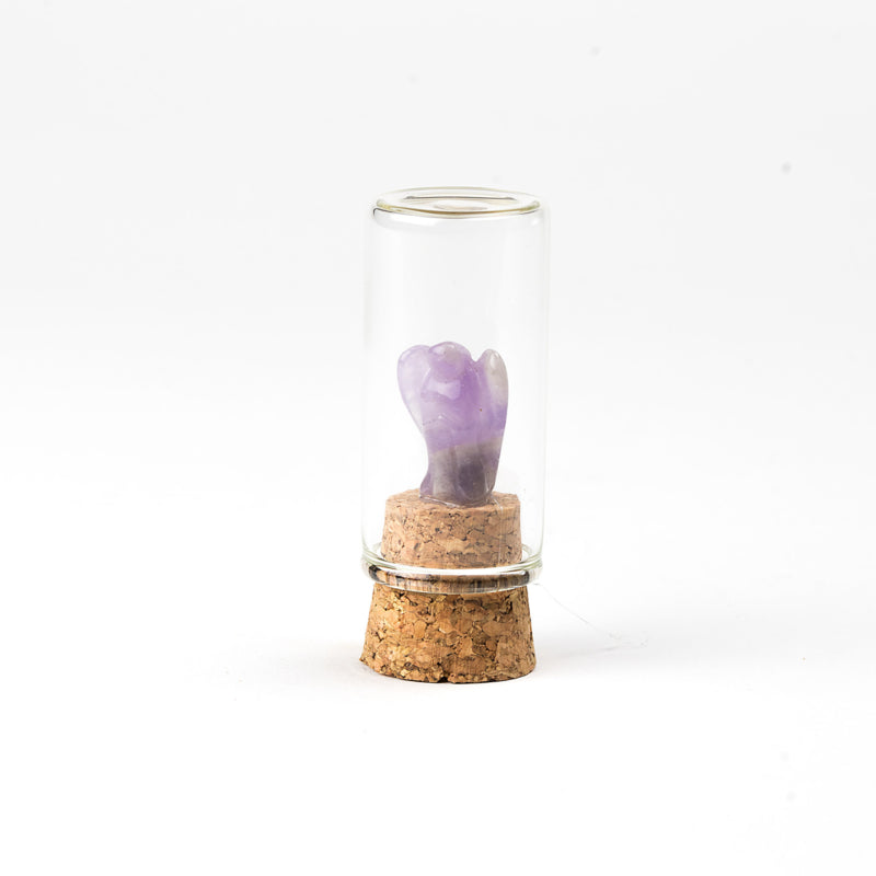 Engel voller Erkenntnis -Amethyst- ohne Karte