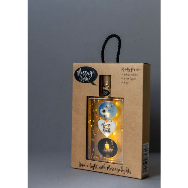 Message light condoleance