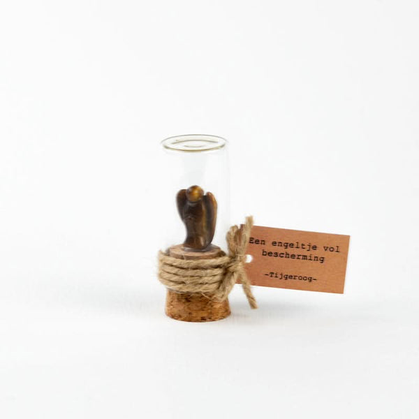 Ange plein de protection - Œil de tigre