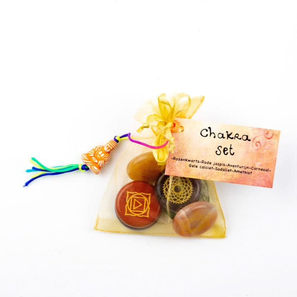 Chakra-Set Scheibensteine