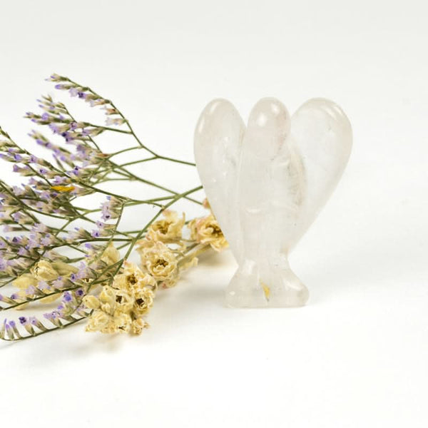 Ange plein d'énergie positive - Cristal de roche