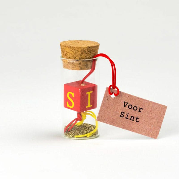 Flasche Weihnachtsgeschenk