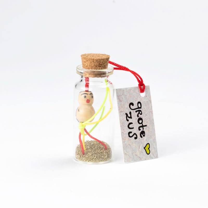 Glücksflasche der großen Schwester