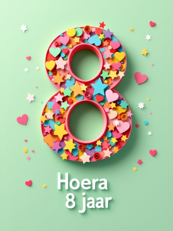 Giga kaart 8 jaar