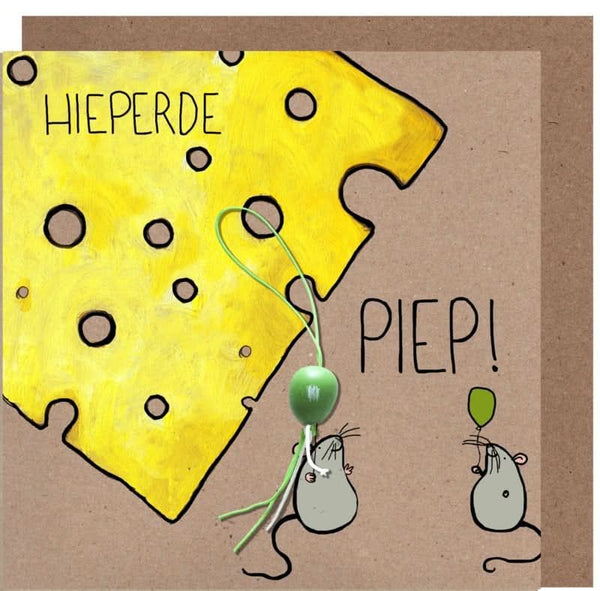 wenskaart kraft hieperdepiep muis