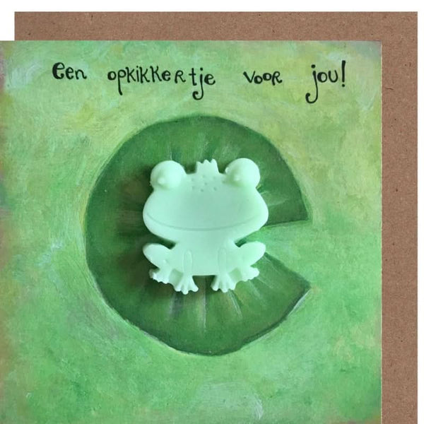 Une carte de savon pour vous remonter le moral !